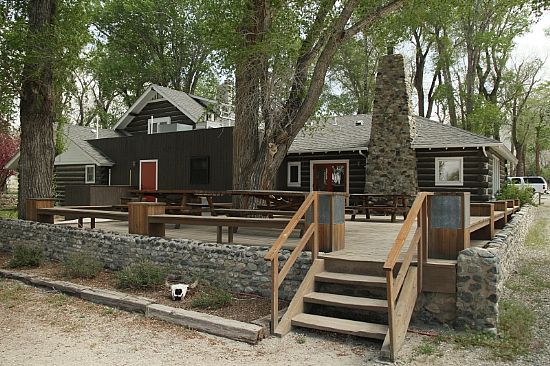 Lodge patio